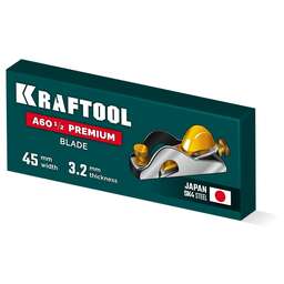 KRAFTOOL A60 1/2 Premium Rabbet 45 мм, лезвие для рубанка арт.18529 (18529-S)