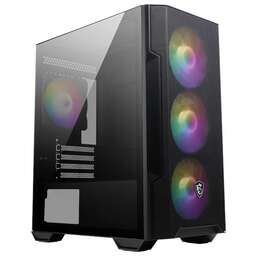 MSI Корпус mATX MAG Forge M100R, Mini-Tower, без БП, черный [306-7g20r21-809]