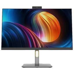 ГРАВИТОН Моноблок М1 23.8" Full HD i5 12400 (2.5) 8Gb SSD256Gb UHDG без ОС GbitEth WiFi BT 120W клавиатура мышь Cam черный 1920x1080 (RUS)