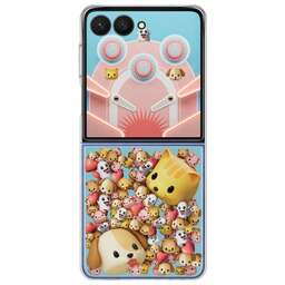 SAMSUNG Чехол (клип-кейс) Flipsuit Case Z Flip7, для Galaxy Z Flip7, прозрачный [ef-zf766ctegru]