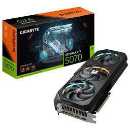 GIGABYTE Видеокарта RTX5070 GAMING OC 12GB GDDR7 192bit 3xDP HDMI 3FAN RTL