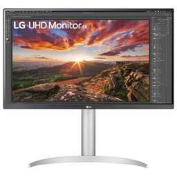 LG 27" Монитор UltraFine 27UP850N-W, 3840x2160, IPS, 2хHDMI, 1хDP, 1хType-С, белый и серебристый [27up850n-w.aruz]