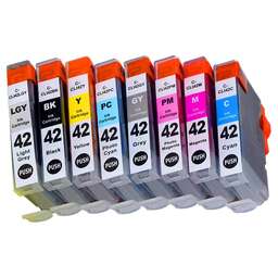 NV PRINT Набор струйных картриджей для Canon CLI-42 (NV-6384B010) 8 цветов совместимый