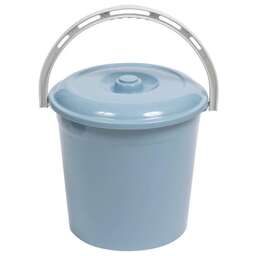 VIOLET 10л с крышкой (серо-синий) 21049