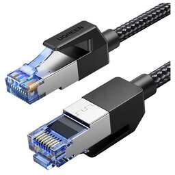 UGREEN Патч-корд NW153 40Гбит/с FTP 4 пары cat.8 Cu molded 5м черный RJ-45 (m)-RJ-45 (m) (80433)
