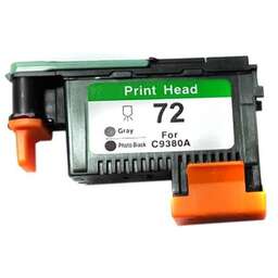 NV PRINT Печатающая головка NVP 72 (NV-C9380A-RE) Gray and Photo Black для HP Designjet T610/T770/T790 (совместимая)