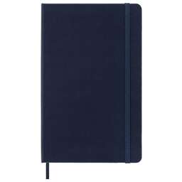 MOLESKINE Блокнот CLASSIC QP060B20 Large 130х210мм 240стр. линейка твердая обложка синий сапфир