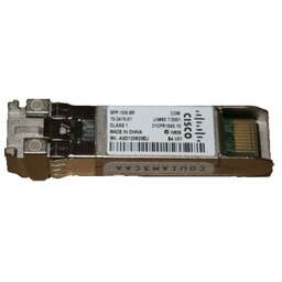CISCO Трансивер 10GBASE-SR SFP+ module, LC (PC or UPC) Duplex, MMF, 850nm, up to 400m, Enterprise-Class SFP-10G-SR=