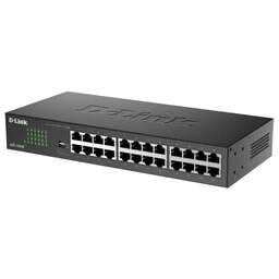 D-LINK Коммутатор DGS-1024D DGS-1024D/J1A (L2) 24x1Гбит/с неуправляемый