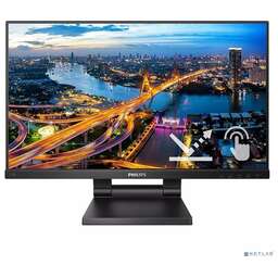 PHILIPS LCD 23.8" 242B1TC/00 черный {IPS Multi-Touch 1920x1080 75Hz 4ms 178/178 250cd 50M:1 HDMI1.4}