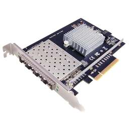 STLAB Сетевой адаптер N-460 4x10GbE, PCIe 3.0 x8, SFP+, Intel XL710-BM1, Network Adapter