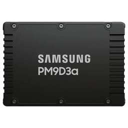 SAMSUNG Твердотельный накопитель SSD MZWL6960HFJA-00AW7 2.5 U.2, 960GB, PM9D3a, 12000/1700 MB/s, 1050k/75k IOPS, NVME Gen 4, 1DWPD (5Y), 7mm (836459)