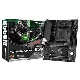 MAXSUN Материнская плата MS-Terminator B550M 2.5G B550, AM4, 2*DDR4, 1*PCIEx16, 1*PCIEx4, 1*PCIEx1, 1*M.2, 4*USB3.2Gen1, 6*USB2.0, 4*SATA3.0, 2.5G, VGA, HDMI, M-ATX, RTL