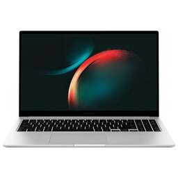 SAMSUNG Ноутбук Galaxy Book 3 NP754 Core i7 1355U 16Gb SSD512Gb Intel Iris Xe graphics 15.6" IPS FHD (1920x1080) Windows 11 Pro silver WiFi BT Cam (NP754XFG-KB2IT)