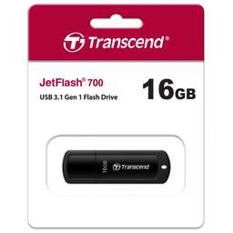 TRANSCEND (TS16GJF700) 16GB JETFLASH 700 USB3.0 черный