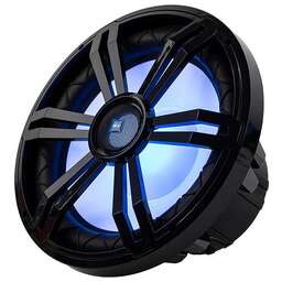 ACV MARINE MRS122DLB сабвуфер морской 12"c RGB подсветкой/черный/2+2Ом/IPX4/RMS 400W
