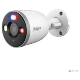 DAHUA DH-IPC-F5DP-PV-0280B Уличная цилиндрическая IP-видеокамера 5Мп; 1/2.7” CMOS;2.8мм двойная подсветка; сигнализация красно-синей подсветкой IP67 металл, пластик; Wi-Fi 2.4ГГц