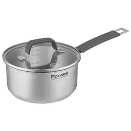 RONDELL Ковш Normanne RDS-1812 1.3л. d=16см (с крышкой) стальной