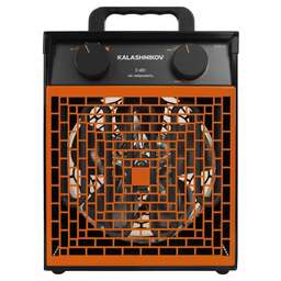 KALASHNIKOV Тепловая пушка электрическая, 3кВт 1,5/3 KVF-E3-12