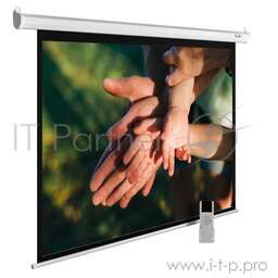 CACTUS Экран MotoExpert CS-PSME-280x280-WT, 280х280 см, 1:1, настенно-потолочный белый