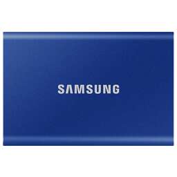 SAMSUNG Внешний диск SSD T7 MU-PC2T0H/WW, 2ТБ, синий