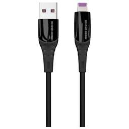 MORE CHOICE (4620202550019) K35i USB 2.4A для Lightning 8-pin силикон - 1м Black