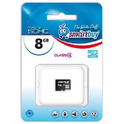 SMARTBUY (SB8GBSDCL4-00) MicroSDHC 8GB Сlass4