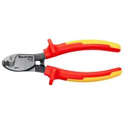 KRAFTOOL KS-16V, 1000 В, d 9мм, 160мм, диэлектрический кабелерез (23333-16V)