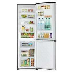 HITACHI Холодильник R-B410PUC6 PSV 2-хкамерн. серебристый глянц. инвертер