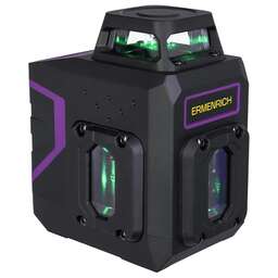 ERMENRICH Уровень лазер. LV20 Pro 2кл.лаз. 550нм цв.луч. зеленый 6луч. (84654)