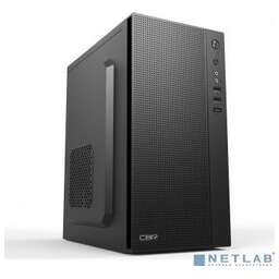 CBR PCC-MATX-MX08-WPSU Корпус mATX Minitower MX08, без БП, 2*USB 2.0, HD Audio+Mic, Black