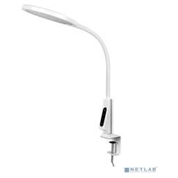 CAMELION KD-837 C01 белый LED(Свет-к наст.,на струбц., 7Вт,230В,450лм,сенс.рег.ярк и цвет.темп,USB-5В,1А )