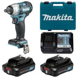 MAKITA Гайковерт TW161DWAE аккум. патрон:квад.1/2" (кейс в комплекте)