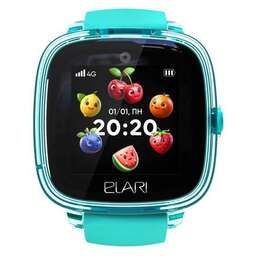 ELARI Смарт-часы KidPhone Fresh 4G, 1.4", зеленый/зеленый [kp-4g-f-gr]