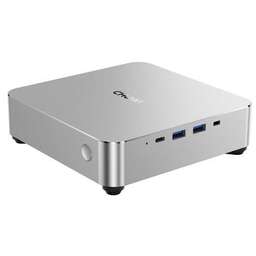 CHUWI Мини ПК AuBox AMD Ryzen 7 8745HS, DDR5 32ГБ, 1ТБ(SSD), AMD Radeon 780M, Windows 11 Pro, серебристый и черный