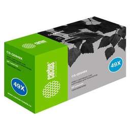 CACTUS Картридж лазерный CS-Q5949X Q5949X черный (6000стр.) для HP LJ 1320/3390/3392