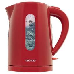 ZELMER Чайник электрический ZCK7616R, 2200Вт, красный