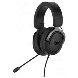ASUS Гарнитура TUF GAMING H3 GUN METAL 294g 20 ~ 20000Hz 3,5mm wired (90YH028G-B1UA00)