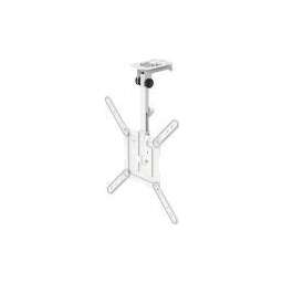 UniTeki SNM3440CBW потолочный, подполочный, наклонно поворотный, телескопический, складной, быстросъемный для телевизора или монитора, диагональ 23-55 дюймов