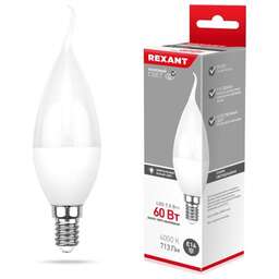 REXANT (604-046) (CW) 7,5 ВТ E14 713 ЛМ 4000 K