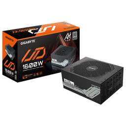 GIGABYTE Блок питания ПК UD1600PM PG5 AI TOP 1600W, 80Plus, Platinum, Полностью модульный, PCIe Gen 5.0, ATX 3.1 compatible