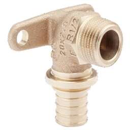 REHAU Угольник настенный НР 20-3/4" RX+, бронза