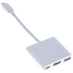 BURO Переходник USB Type-C (m) - HDMI (f), белый [bhp ret tpc-hdm]