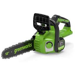 GREENWORKS Цепная пила GD24CS30K4, аккумуляторная, 24В, 4Ач, с одним аккумулятором [2007007ub]