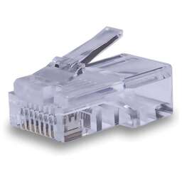 SUPRLAN Коннектор 10-0209 UTP кат.5E RJ45 серый (упак.:100шт)