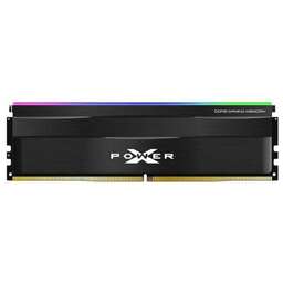SILICON POWER Память DDR5 16GB 6000MHz SP016GXLWU60AFSF Xpower Zenith RGB RTL Gaming PC5-48000 CL30 DIMM ECC 288-pin 1.35В kit single rank с радиатором Ret
