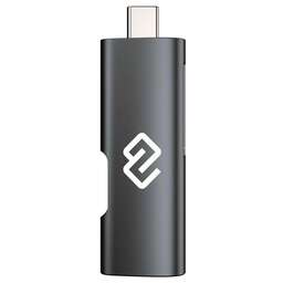 DIGMA Устройство чтения карт памяти USB Type-C CR-CU2522-G серый