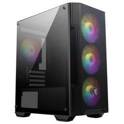 MSI Корпус mATX MAG Forge M100A, Mini-Tower, без БП, черный [306-7g20a21-809]