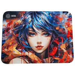CACTUS Коврик для мыши Girl 400x300x3мм (CS-MP-PRO11XL)