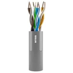 NTSS Кабель информационный -IN-UUTP4-5E-LSZH-GY кат.5E U/UTP 4 пары 24AWG LSZH внутренний 305м серый
